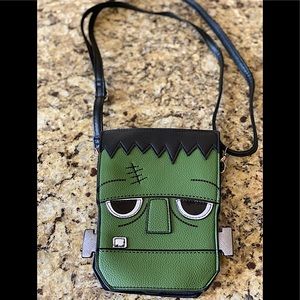 Sleepyville Critters Frankenstein Crossbody Bag